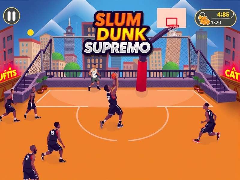 Slum Dunk Supremo Game Screenshot